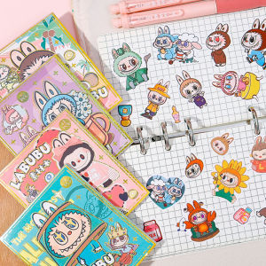 【On Sale】5Pcs Cartoon Labubu Sticker DIY Tape Sticker Cute Sealing Stickers