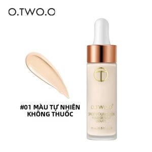 Kem Nền Dạng Lỏng Hoàn Thiện Tự Nhiên 15ml Kem Nền BB Che Phủ Toàn Diện Không Dầu Kem Che Khuyết Điểm Lâu Trôi Cho Mặt Dưỡng Ẩm Chống Thấm Nước Trang Điểm Nền