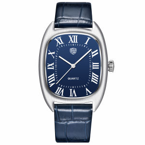 Đồng Hồ Nam Retro Quartz RollsTimi 2024 Mặt Kính Cường Lực Cao Cấp Thép Không Gỉ Chống Nước Máy Nhật Bản VH31 Hiển Thị Số La Mã