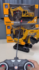 รถบรรทุกดัมพ์บังคับวิทยุ รถก่อสร้าง รถขุด รถขุดโลหะผสม