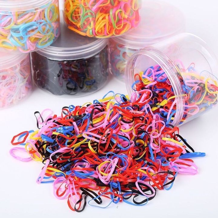 Sanrio Rubber Band in Plastic Container Hair Ties Kids Accessories