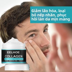 Kem Collagen Dành Cho Nam 30G/50G Mịn Màng Làm Săn Chắc Da Dưỡng Ẩm Axit Hyaluronic Làm Trắng Da Mặt Chăm Sóc Da Trẻ Trung Hơn Kem Dưỡng Da Mặt