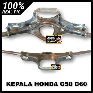 KEPALA HONDA C50 C60 BATOK HONDA C50 C60 PISPOT SET BATOK ATAS BAWAH DAN LAMPU DAYMEKER BAHAN PLAT BESI TEBAL PRESS