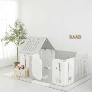 RaaB Family™ Reverie Playpen Roof Panel Kids Playard Play Fence Safety Gate Non Toxic Material