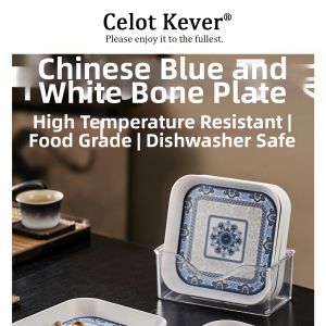 Home-use Food-grade Chinese-style Dishwasher Safe Bone Dish