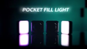 AXNEN | RGB LED Selfie Light Phone Fill Light 3 Modes Dimmable Light Rechargeable Portable Video Light for Vlog Video Conference