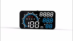 หน้าจอหัวรถ HUD ของใหม่ G11หน้าจอ HUD สำหรับรถยนต์หน้าจอ GPS แสดงการเตือนความเร็ว2025