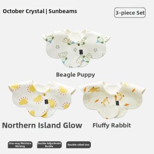 SHI YUE JIE JING | Rotatable Baby Bib