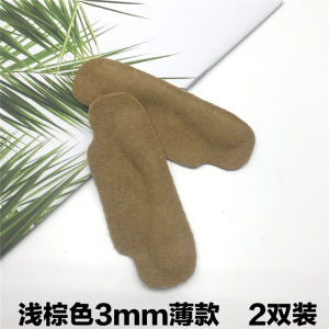 Leather Invisible Anti-Wear Soft Comfortable Large Half Size Heel Pads for Shoes Foot Protection No Slip off Easy Wear