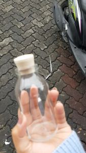 BOTOL KACA 50ML  100 ML + TUTUP  / BOTOL KACA 100ML ASI / SOUVENIR / Botol Dekorasi Kaca Botol Hiasan BK-01