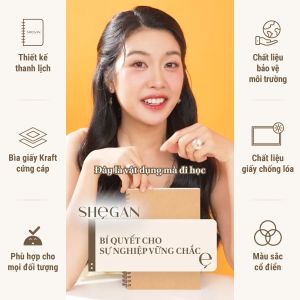 Sổ Tay Ghi Chép A5 Lò Xo SHeGAN - Sổ Kế Hoạch Planner Viết Nhật Kí Ghi Chú Văn Phòng Kế Hoạch Kinh Doanh Chi Tiêu Hành Trình Du Lịch
