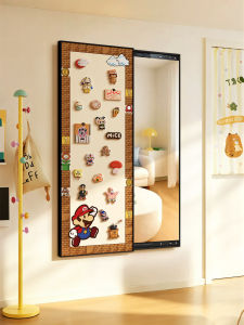 RUIDEDAN | Magnetic Retractable Hidden Full Length Mirror