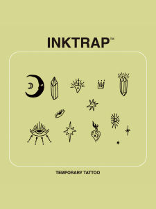 Inktrap Tattoo Covers Waterproof Sweatproof Two Weeks Herbal Pattern Mini Combination 5*8cm Beauty Tools for Makeup