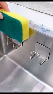 Móc INOX Treo Đồ Dán Tường Chữ A - Móc Inox Treo Vung Mút Rửa Chén Đồ Dùng Nhà Bếp