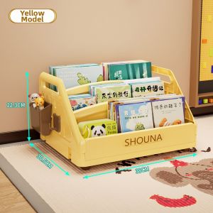 AOQILA | Childrens Book Organizer Shelving Unit