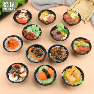 Miniature Simulated Udon Noodles Japanese Rice Bowl Model Fake Food Display Window Decoration Photography Prop Toy