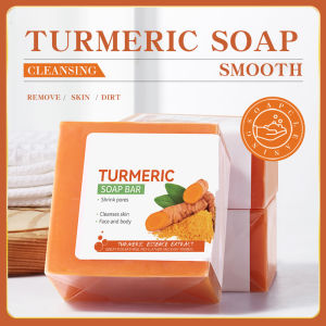【Fast Delivery+Ready Stock】Turmeric Soap Oil Soap Handmade Soap Cleansing Bath Soap Ginger Soap