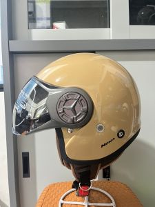 HELM RETRO HIJAB JS NONA TERBARU SOLID SNI