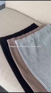 Rok Span Knit Bawahan Wanita Best Seller Muslim Panjang Terbaru 2025
