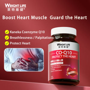 【Halal】Wright Life COQ10 50mg For Heart Health & Anti Oxidant & Anti-aging Immunity Enhancement