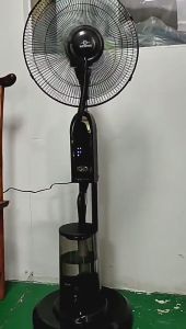 Mist Fan With Remote Inverter Electric Fan With Cooling Mist Water Air Cooling Air Conditioning Cooling Fan Vertical Ice Water Cooler with Wheels Oscillating Fan for Room Stand Fan