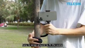 TELESIN Flexible Mount monkey tail for Action Cameras Phones Gopro insta360 DJI