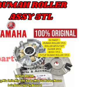 PAKET LENGKAP PULLY KODE KZLV-BELTPULLY ONLYRUMAH ROLLER ASSY ASLI 100% HONDA SCOOPY F1 SPACY FI