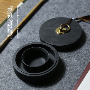 YULONGHU | Lidded Non-Drying Inkstone for Beginner Calligraphy Students