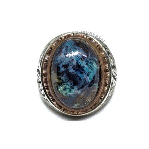 Natural Batu Akik Bacan Doko Elektrik Size Kantoran BDE01