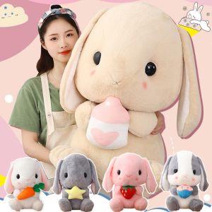 [Bestmix]CODตุ๊กตากระต่ายหูยาว ตุ๊กตา ของเล่น ตุ๊กตาน่ารักตัวใหญ่ หมอนตุ๊กตา ตุ๊กตากระต่าย