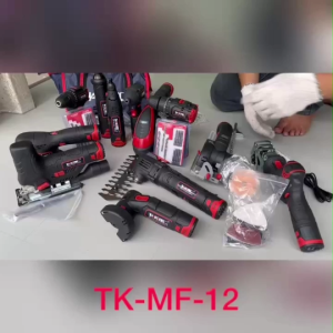 THAKITEC เครื่องตัด ขัด เซาะอเนกประสงค์ไร้สาย ปรับระดับได้ แบตเตอรี่ลิเธียมไอออน 12VMAX วัสดุทนทาน พร้อมอุปกรณ์ของแถม