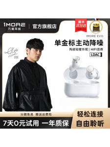 1MORE EH902EVO Wireless Bluetooth Headphones HiFi Hybrid LDAC Lossless Charging Active Noise Reduction Half-In-Ear Style