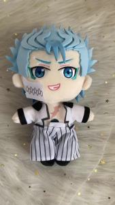 20cm BLEACH Anime Plush Dolls - Dễ Thương Grimmjow & Abarai Renji Thú Nhồi Bông Hình Đồ Chơi Sưu Tầm Dành Cho Bé Trai Quà Tặng Sinh Nhật