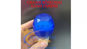 Combo 5 bóng đèn led chanh bông mai xanh dương 5W (không hộp) dùng đui E27 dễ lắp đặt thay thế cho đèn trang trí