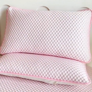 ปลอกหมอน 2 ชิ้น (48×74 cm) ปลอกหมอนฤดูร้อนเย็นเสื่อ กันไรฝุ่น ผ้าเนื้อดีนุ่มลื่น ปลอกหมอนเก็บความเย็น Pillow Case