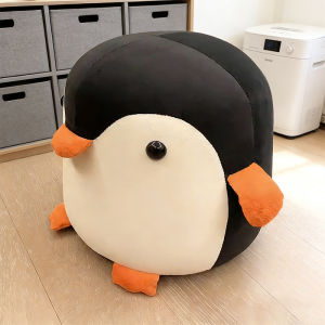 Creative Penguin Design Wooden Stool for Children