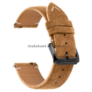 18mm 20mm 22mm Wristband Suede Watch Bands Quick Release Soft Calfskin Watchstrap Universal 16mm 19mm 21mm Women Men Bracelets