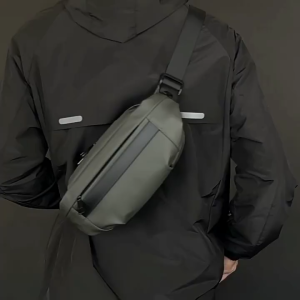 POWER New High Quality Waterproof&Anti-Theft Men Chest Travel Bag Sling Outdoor Waist Bag Sport Cycling Running Bag