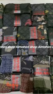 OSKARA black edition Jilbab Segiempat Voal Motif By Azara Uk 110x110 Bisa Seragaman