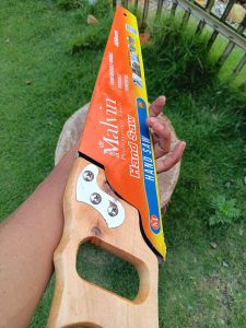 Gergaji Malvin siap Pakaysudah tajam