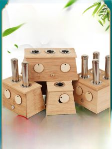 Wooden Moxibustion Box Portable Home Use Full Body Universal Tool for Moxa Stick Steam Therapy No Smoke Equipment Health Care