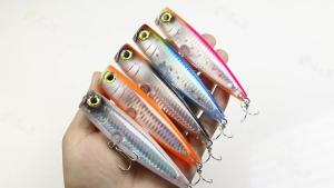 11cm 23g Popper Fishing Lure Topwater Popper Baits Pesca Floating Artificial Bait Bass Pike Carp Wobbler Fishing Goods
