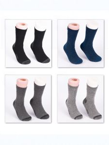 Thickened Woolen Sports Socks for Hiking And Skiing Outdoor Activities Men Women High Tube Length No Brand Registered Trademark