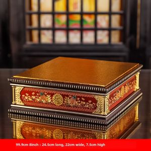 All the Way Fortune Guanyin Bodhisattva/Buddha Statue Base Heightening Worship Platform Guan Gong God of Wealth Decoration Platform Lotus Seat Height