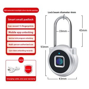 elinksmart | Smart Waterproof Small Fingerprint Lock