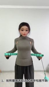 INRT Smart Hula Hoop Adults Weight Loss Massage Hoola Hoops 24 Adjustable Links Slimming Bellygrinder Body shaper Fitness Exercise Hula Hoop
