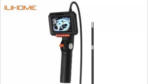Ống Nội Soi Khớp Nối 2 Chiều Ống Kính 3.9MM Màn Hình IPS Cần Điều Khiển Màn Hình 5 Inch Xoay 360 Độ °   180 °   Camera Nội Soi Chống Nước Có Chức Năng Xoay