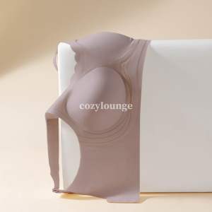 [cozylounge] PLUS Wavey Jelly Bra | Soft Jelly Sticks Support |  BCDE Cup | Cover Bulge Fat 大码大胸无钢圈无痕内衣