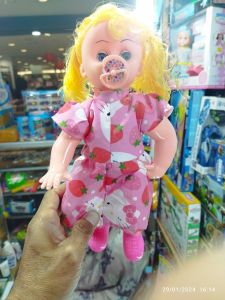 Mainan Bineka susan lucu imut menagis bonus baterai