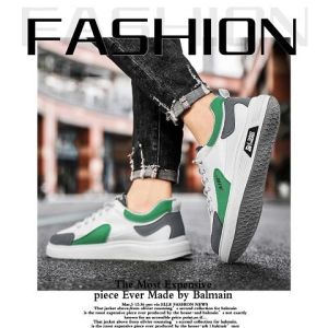 Pishops เข้าใหม่ รองเท้าผ้าใบแฟชั่นทรงสปอร์ต ดีไซน์เรียบหรู มี 3 สีให้เลือก สวมใส่สบาย วัสดุยางอย่างดี แนะนำเลย